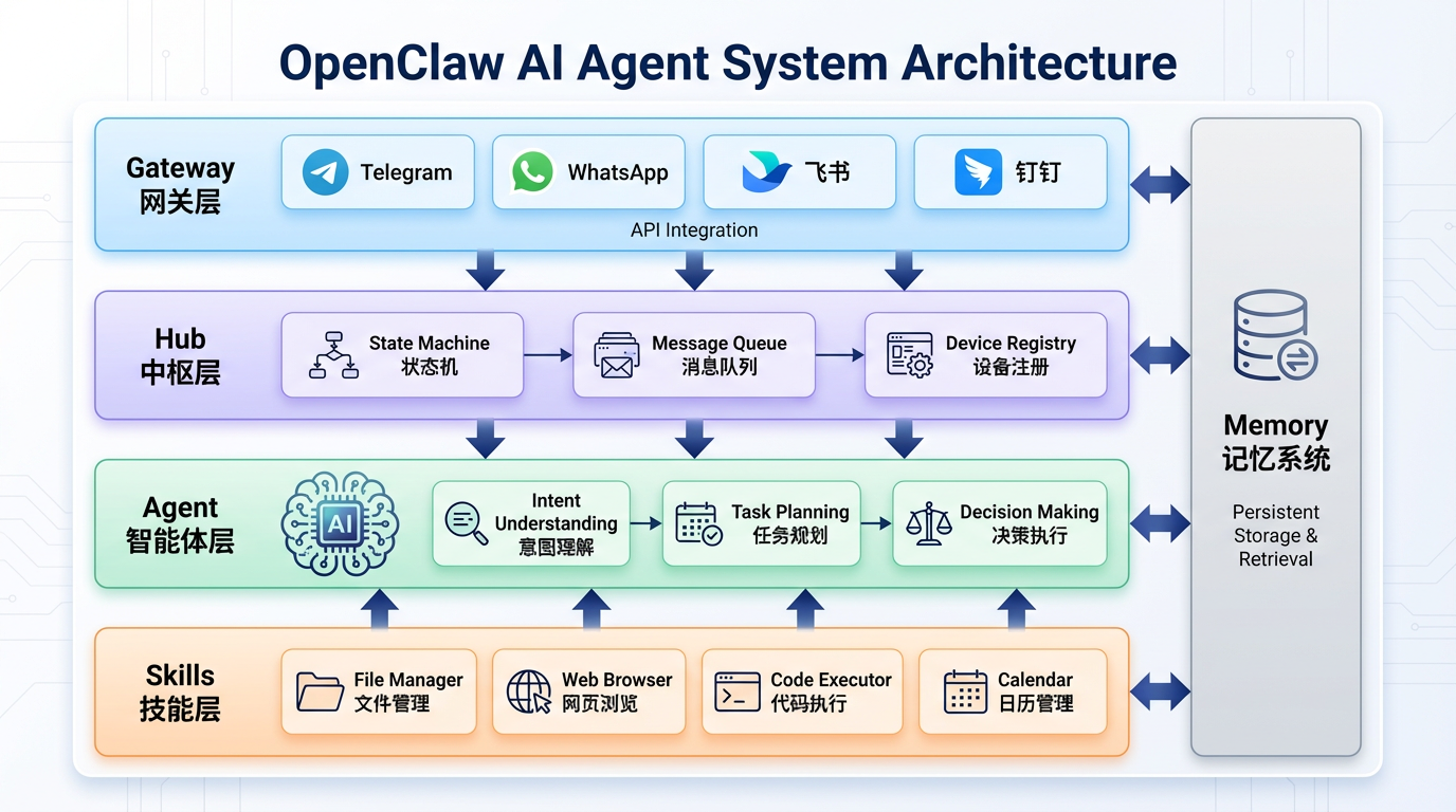 AI智能体架构图